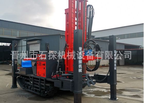 St 200 72kw Pneumatic Drilling Rig Mesin Diesel Disesuaikan