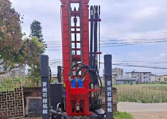 ST 200 Meter Chicago Pneumatic Drilling Rig Diameter Kustom Besar Tenaga Mesin Diesel