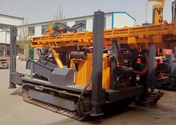 Pengeboran Pneumatik Diesel Diberi Pengeboran Hidraulik Portable 260m