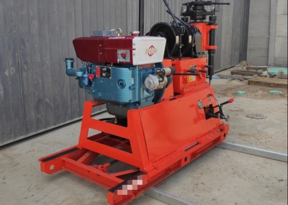 Survei Teknik Mesin Pengeboran Sumur Dalam Diesel Gy200 Rig Coring Batu