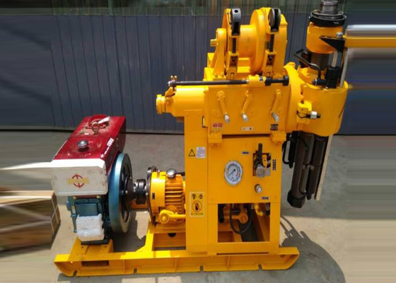 Mesin Rig Pengeboran Geologi Xy-1a Portabel Eksplorasi 150 Meter