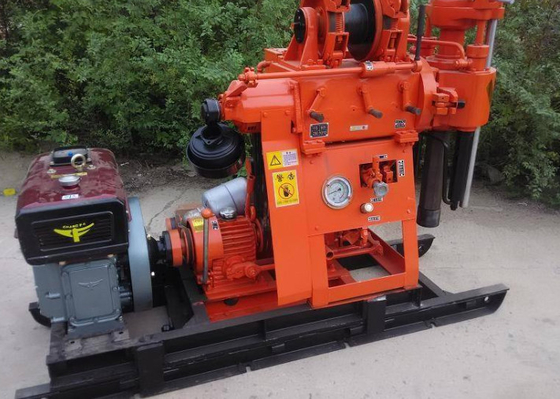 Gk 200 Mesin Pengeboran Geologi Lubang Air Dengan Pompa Lumpur BW 160