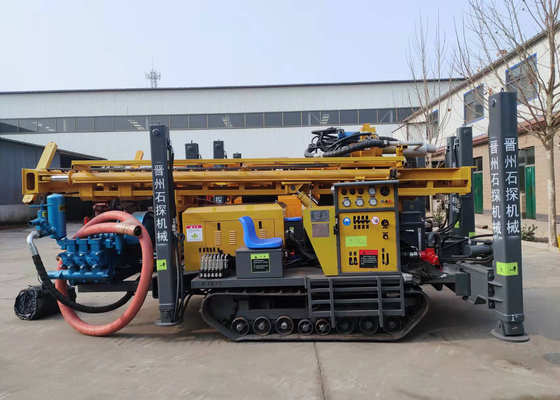 St350 Drillable 350m Pneumatic Water Well Drilling Perayap Baja Besar