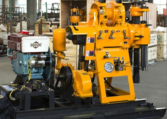100-150 Meter Air Well Pengeboran Rig Mesin Oem Portable Hydraulic Shallow Pengeboran