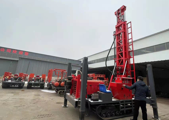 ST260 Pneumatic Drill Rigs Dalam Air Well Rumah Tangga Kecil