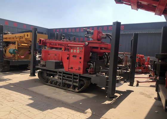 ST00 Limbah Air Besar Limbah Crawler Peralatan Pengeboran Rig 200 Meter kedalaman