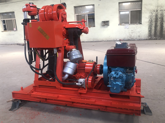 Xy-1 Hidrolik 100m Teknik Pengeboran Rig Eksplorasi Geologi Batu