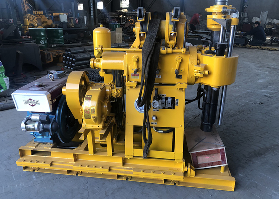 Mesin Bor Penguji Tanah Portable BW 160 Mud Pump Video Didukung 100m kedalaman