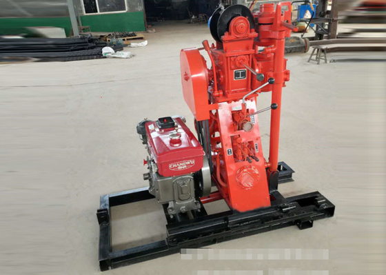 Teknik Mesin Rig Pengeboran Geologis Kecil 50 Meter