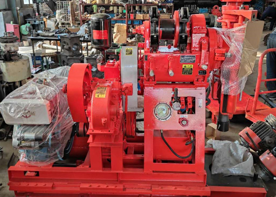 300 Mm Diameter Inti Bor Rig Mesin Eksplorasi Berlian Untuk Pengambilan Sampel