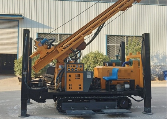 Air dan Lumpur Pompa Pneumatic Air Well Pengeboran Rig 260 Meter Untuk Borhole