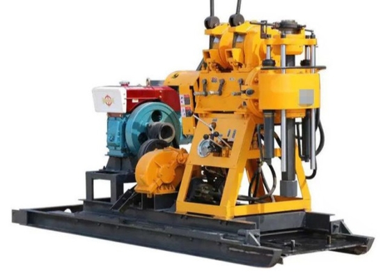 150 Meter Core Drill Rig Geo Tech Engineer Eksplorasi Mineral 22 HP Kekuatan kuda