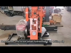 Rekayasa Mesin Rig Pengeboran Geologi Kecil 50 Meter