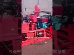 Gy 200 Engineering Drilling Rig Efisiensi Kecepatan Tinggi Kedalaman 300 Meter