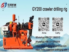 Penambangan Mesin Bor Uji Tanah 300 Meter Untuk Lubang Bor Eksplorasi GY200