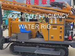 0-600M Pneumatic Drilling Rig untuk sumur air dalam