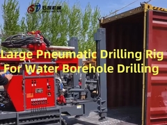 St 300 Large Borhole Deep Drilling High Speed Yuchai Mesin Diesel Pneumatic Drilling Rig