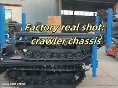 Outriggers tahan lama Crawler Track Undercarriage 5 MT Kapasitas muat