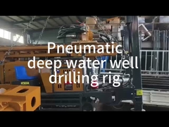 Mesin Pengeboran Beroda Crawler dengan Batang Bor 3 Meter Mesin Pengeboran Lubang Bor Hidrolik