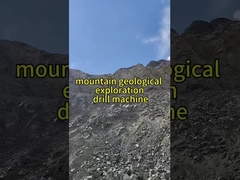 Eksplorasi geologi gunung Rig pengeboran hidrolik untuk Afrika/Asia Tengah