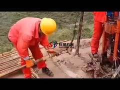 Rig Pengeboran Geologi Kuat Fleksibel Mencapai Kedalaman 50 Meter