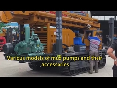 BW320 Pompa Piston Horizontal Portable, Pompa Lumpur Untuk Pengeboran Sumur Air Dan Pengeboran Eksplorasi