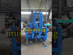 Mini Hydraulic Crawler Piling Rig Machine Untuk Teknik