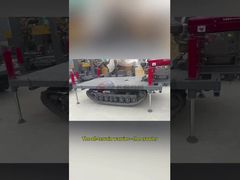 Mobil Hydraulic Crawler Pengeboran Rig, Track Mounted Pengeboran Rig Mudah Operasi