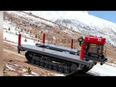 Undercarriage Rantai Karet untuk Pekerjaan Konstruksi Bertenaga Mesin Diesel