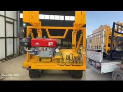 Kapasitas 4MT Karet Dan Baja Track Undercarriage Untuk Rig Pengeboran 4000 * 900 * 540mm