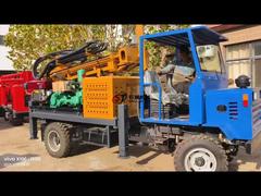 Lihat Demo Pengeboran Sumur Air Sedalam 180 Meter dengan Batang Bor 76/89mm dan Sistem Penggerak Pneumatik